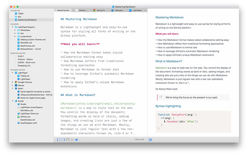 LightPaper 1.4.2 for Mac|Mac版下载 |
