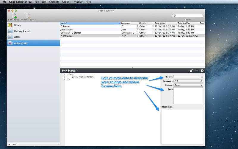 Code Collector Pro 1.7.4 for Mac|Mac版下载 |