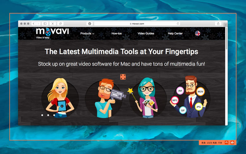 Screenshot Maker Movavi 1.0 for Mac|Mac版下载 |