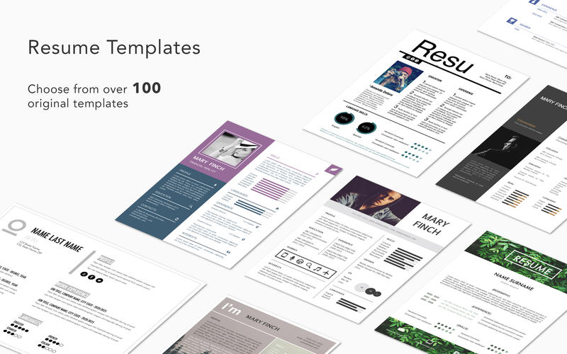 Resume Templates 1.3.0 for Mac|Mac版下载 |