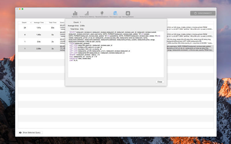 MySQL and MariaDB Optimizer 1.5 for Mac|Mac版下载 |