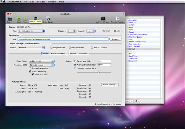 HandBrake 1.0.3 for Mac|Mac版下载 |