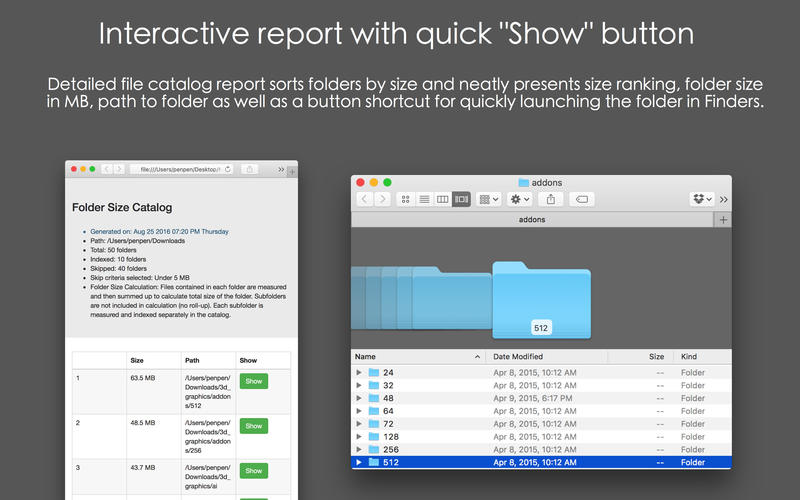 Folder Size Catalog 2.40 for Mac|Mac版下载 |