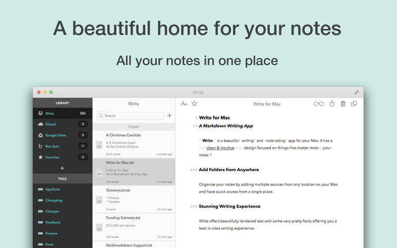 Write 1.1.6 for Mac|Mac版下载 |