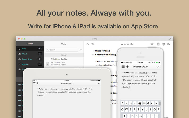 Write 1.1.6 for Mac|Mac版下载 |