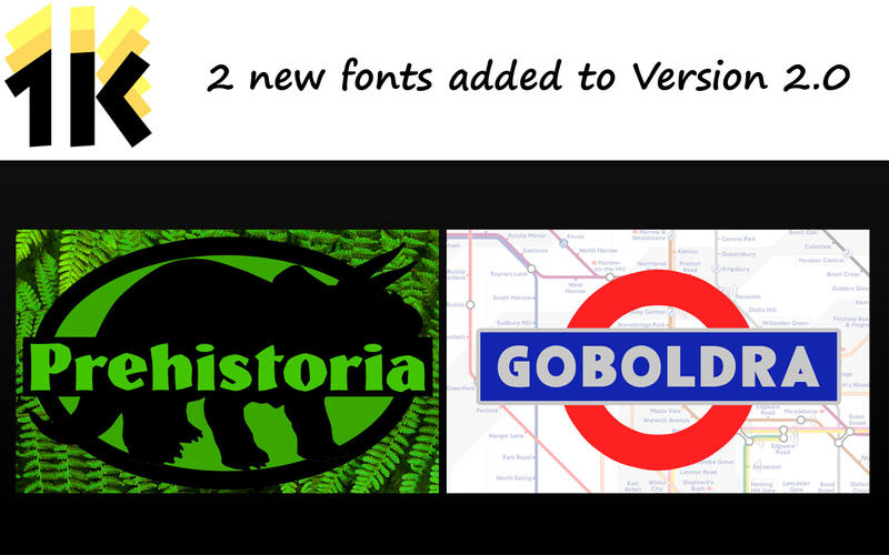 1000 OpenType Fonts 4.0 for Mac|Mac版下载 |
