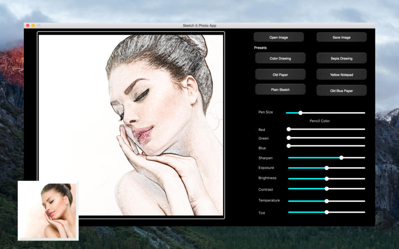 Sketch It Photo App 1.0 for Mac|Mac版下载 |