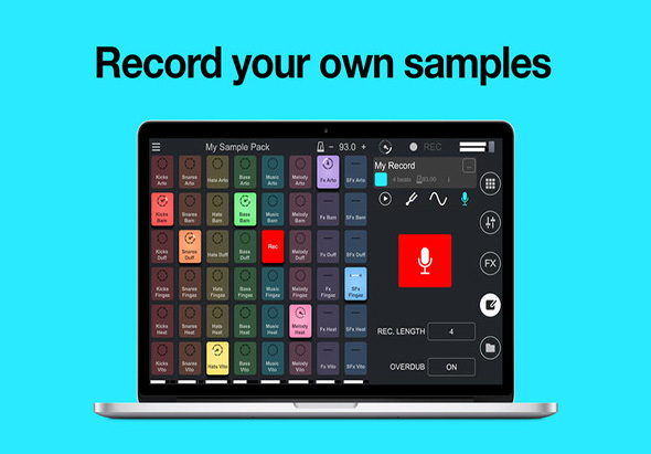 Remixlive 1.3.2 for Mac|Mac版下载 | - Remix loops with pads