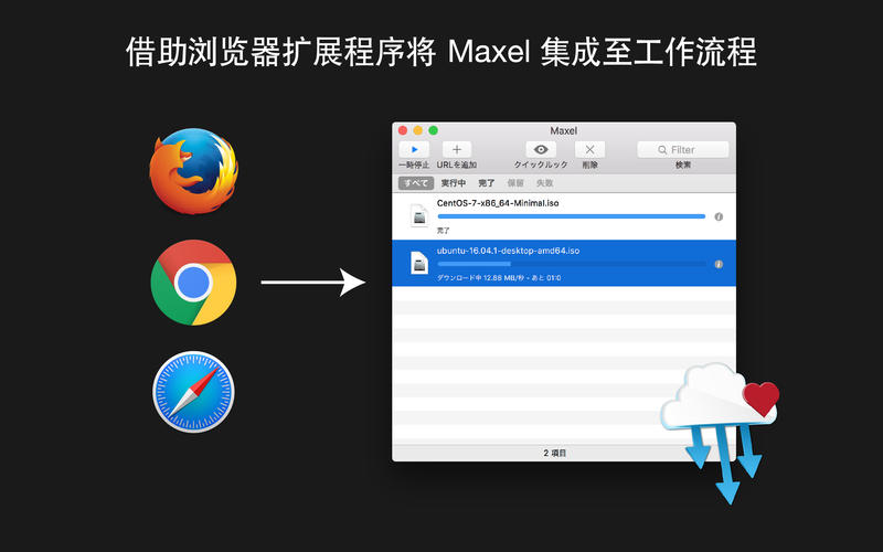 Maxel 下载管理器 2.3.2 for Mac|Mac版下载 |