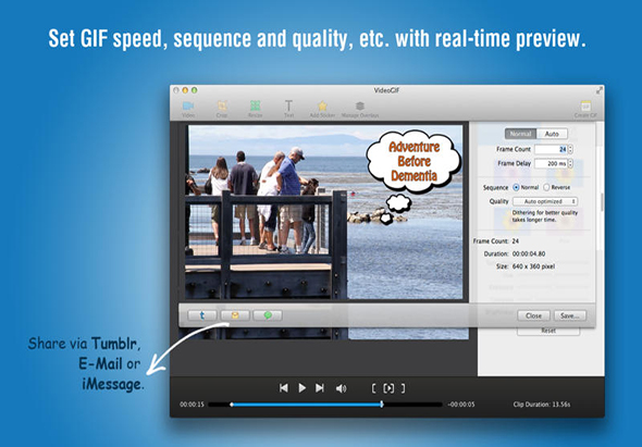 VideoGIF 2.0.8 for Mac|Mac版下载 | 