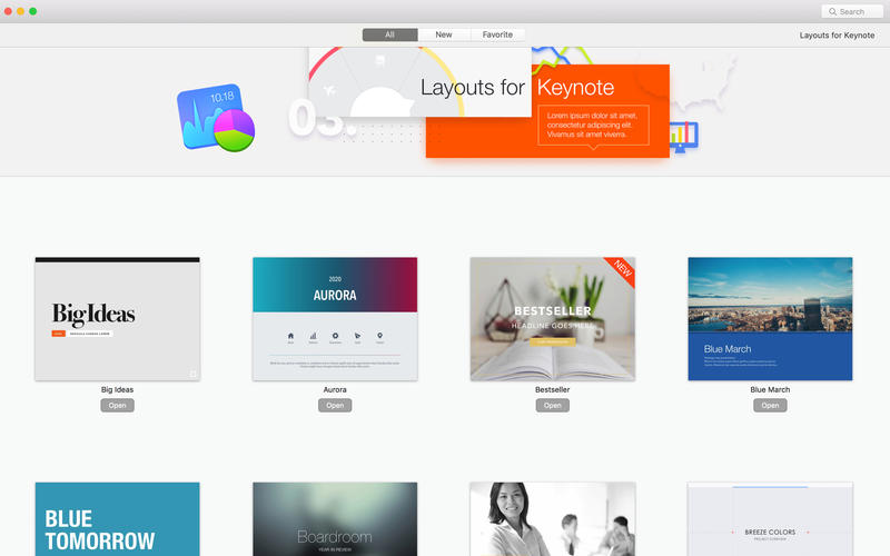 Layouts for Keynote 3.1.3 for Mac|Mac版下载 |