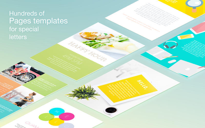 Letter Templates for Pages 4.1.2 for Mac|Mac版下载 | 
