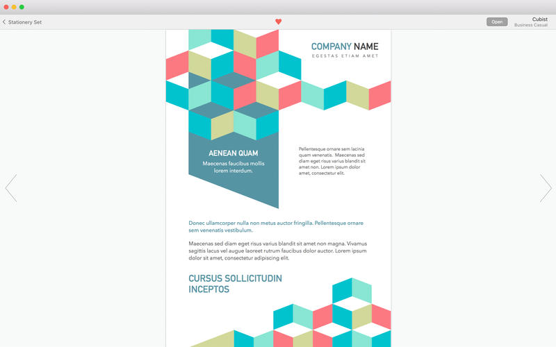 Letter Templates for Pages 4.1.2 for Mac|Mac版下载 | 