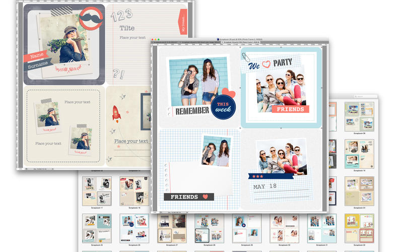 Photo Album Templates for Photoshop 2.0 for Mac|Mac版下载 |