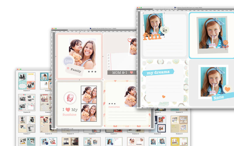 Photo Album Templates for Photoshop 2.0 for Mac|Mac版下载 |