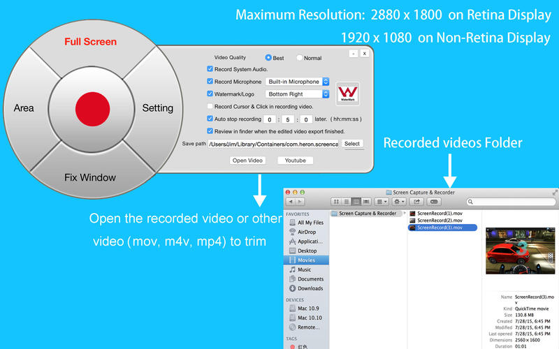 Screen Capture & Recorder 2.2.1 for Mac|Mac版下载 |
