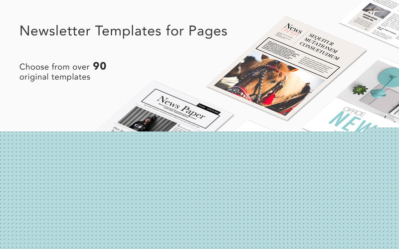 Newsletters Templates for Pages 1.1 for Mac|Mac版下载 | 