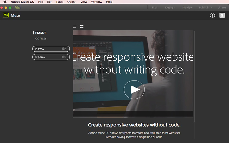Adobe Muse CC 2017 2017.0.0149 for Mac|Mac版下载 | MU CC 2017