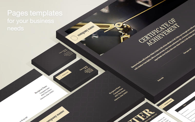 Corporate Packs for Pages 3.0.4 for Mac|Mac版下载 |
