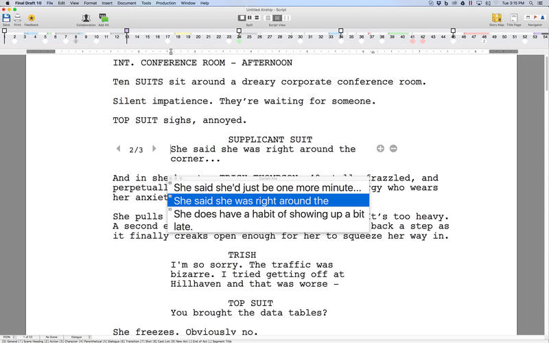 Final Draft 10 10.0 for Mac|Mac版下载 |
