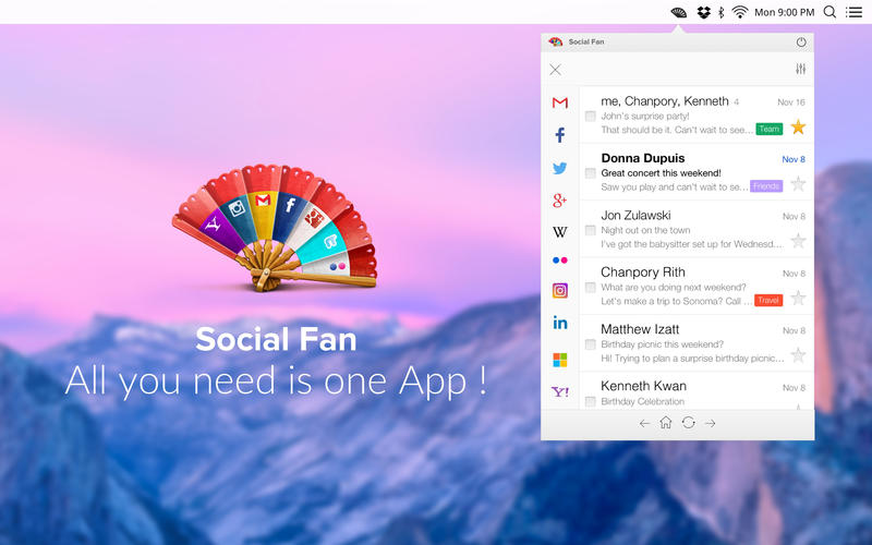SocialFan 1.0.2 for Mac|Mac版下载 |