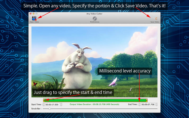 Any Video Cutter 1.0.4 for Mac|Mac版下载 |