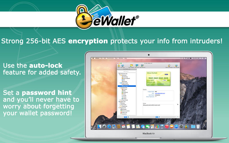 eWallet 8.0.2 for Mac|Mac版下载 |
