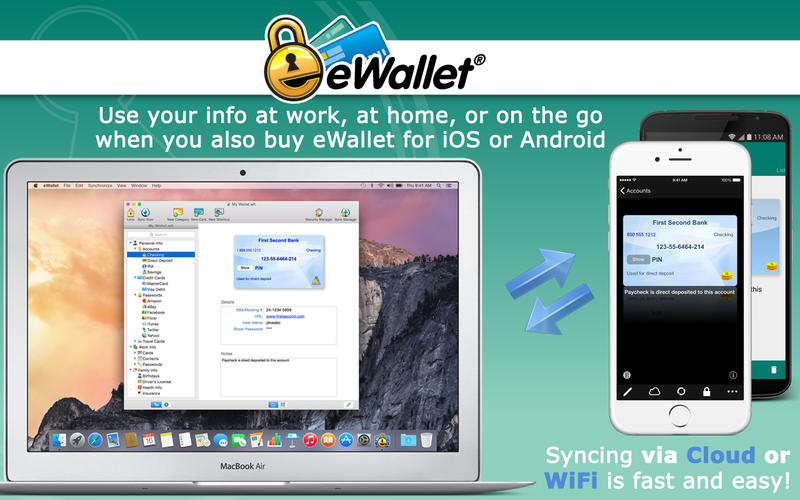 eWallet 8.0.2 for Mac|Mac版下载 |