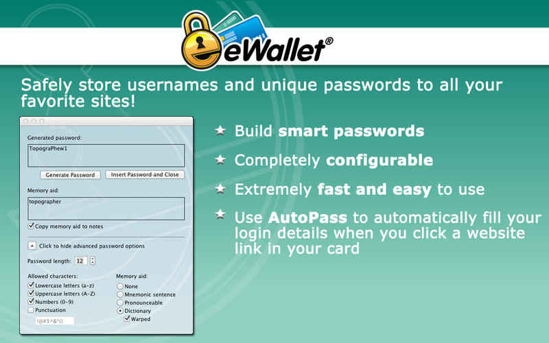 eWallet 8.0.2 for Mac|Mac版下载 |