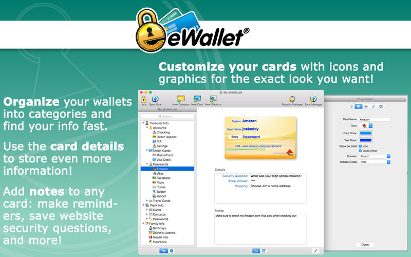 eWallet 8.0.2 for Mac|Mac版下载 |