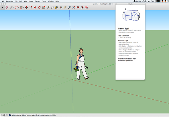草图大师 SketchUp 2016 2016.1.2 for Mac|Mac版下载 |