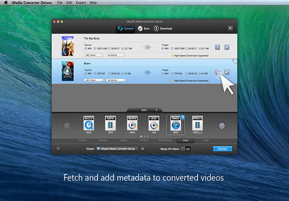 iSkysoft iMedia Converter Deluxe 5.5.1 for Mac|Mac版下载 |