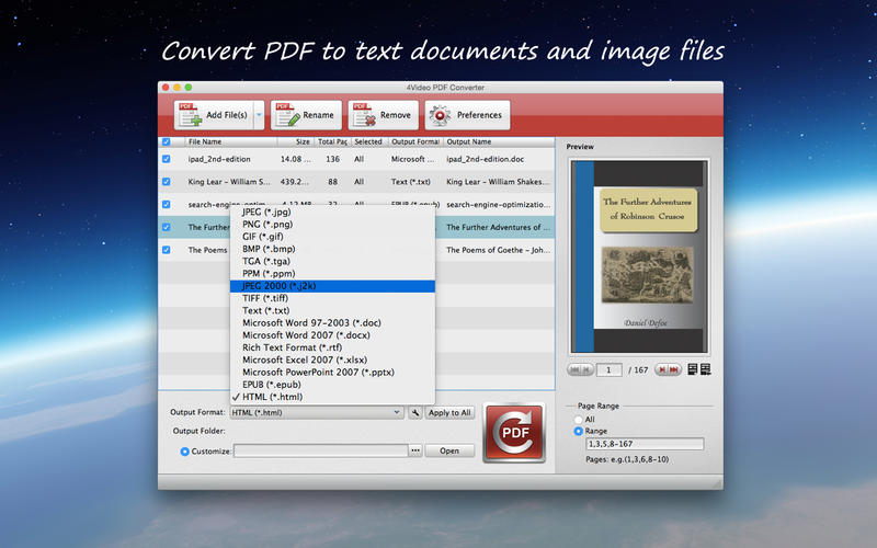 4Video PDF File Converter 3.3.11 for Mac|Mac版下载 |