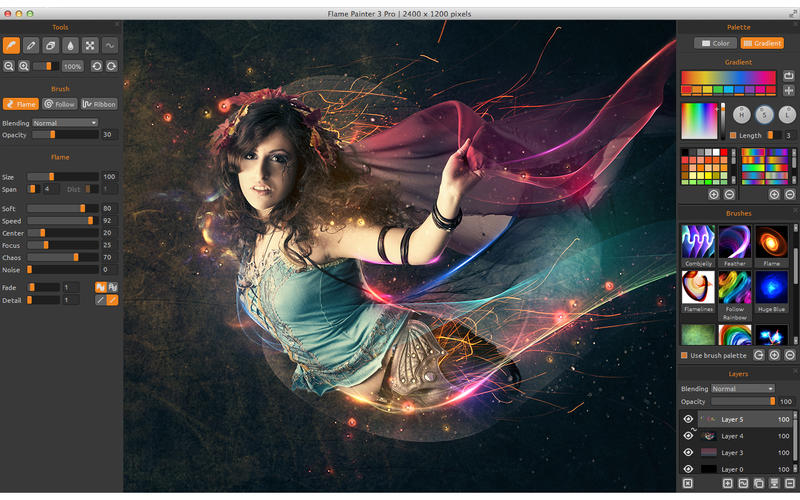 Flame Painter 3 Pro 3.2.0 for Mac|Mac版下载 |