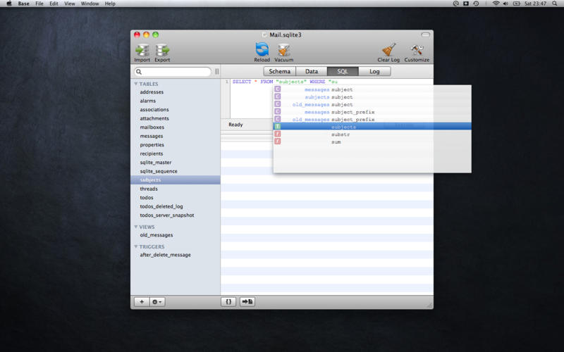 Base - SQLite Editor 2.4.10 for Mac|Mac版下载 |