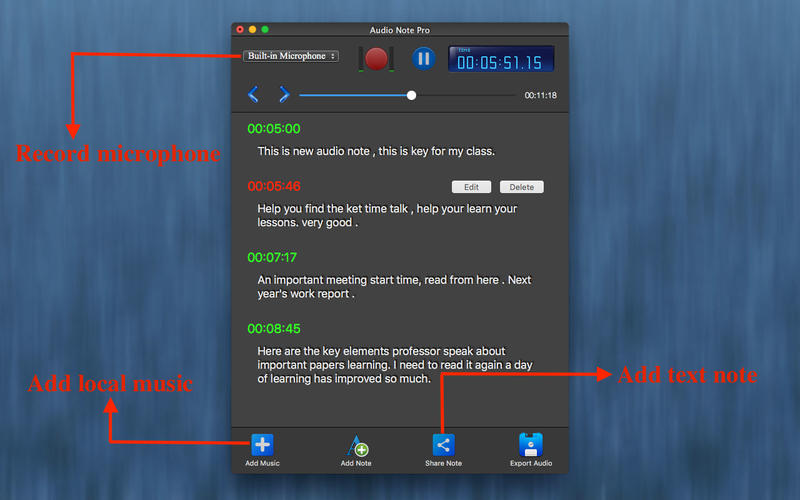 Easy Audio Notes 3.1.3 for Mac|Mac版下载 | 