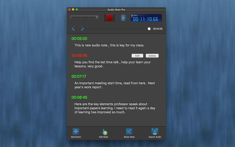 Easy Audio Notes 3.1.3 for Mac|Mac版下载 | 