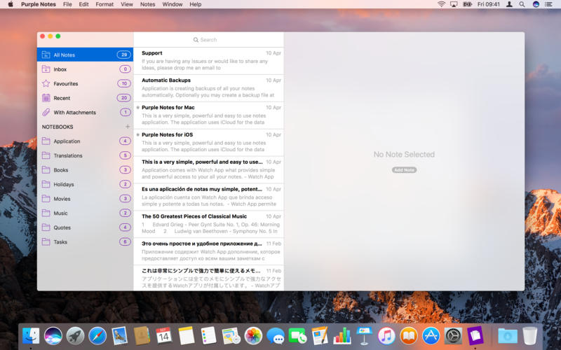 Purple Notes 4.2 for Mac|Mac版下载 |