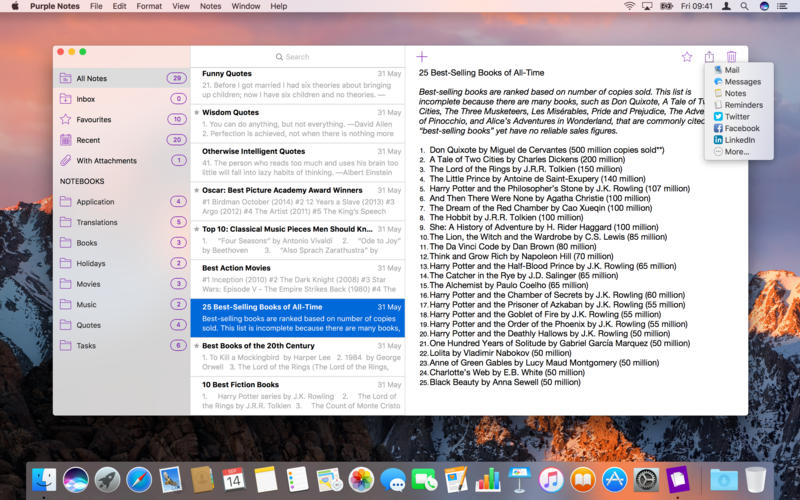 Purple Notes 4.2 for Mac|Mac版下载 |