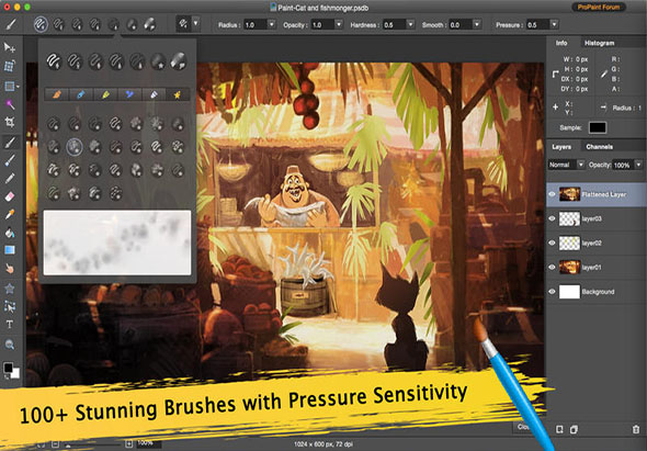绘图大师 Pro Paint 3.3.3 for Mac|Mac版下载 |