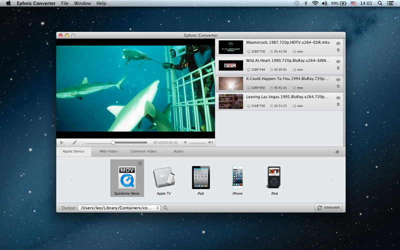Ephnic Video Converter 1.1.0 for Mac|Mac版下载 |