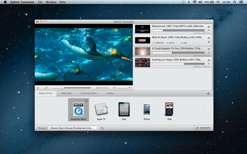 Ephnic Video Converter 1.1.0 for Mac|Mac版下载 |