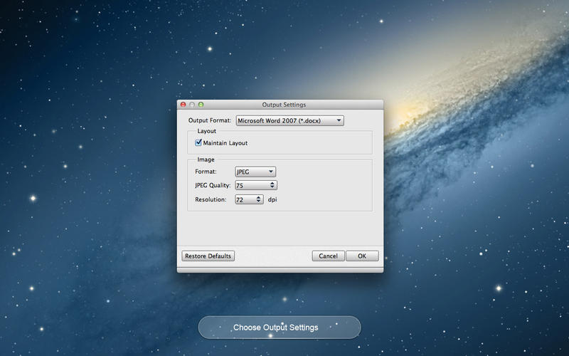 AnyMP4 PDF to Word Converter 3.0.67 for Mac|Mac版下载 | 