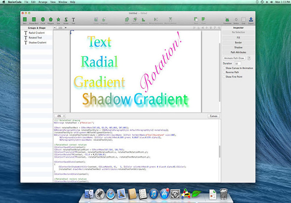 BezierCode 1.26 for Mac|Mac版下载 |