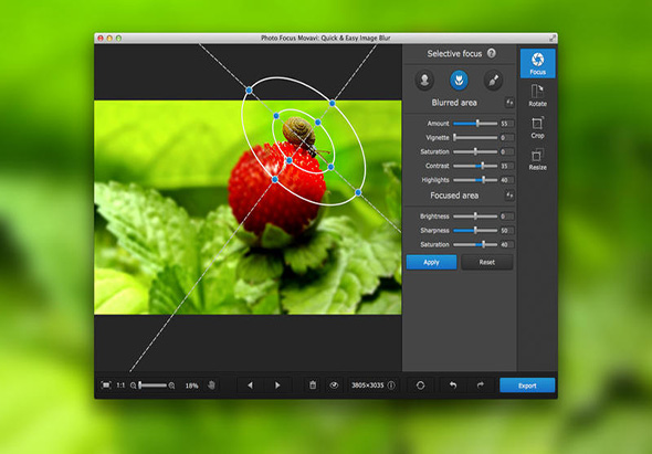 Photo Focus Movavi 1.0 for Mac|Mac版下载 |