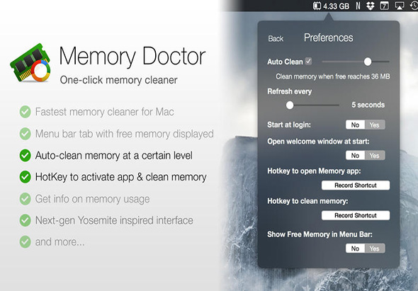 Memory Doctor Pro 1.0.1 for Mac|Mac版下载 |