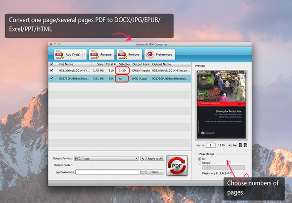 Aiseesoft PDF Converter 3.2.55 for Mac|Mac版下载 |