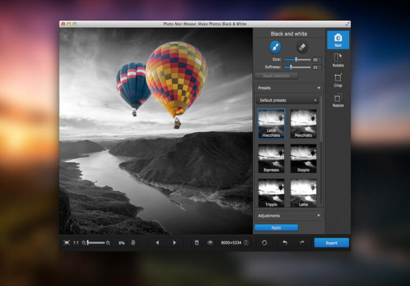 Photo Noir Movavi 1.0.1 for Mac|Mac版下载 |