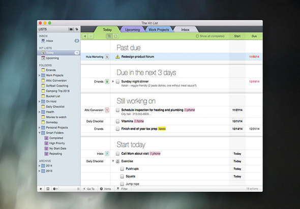 The Hit List 1.1.25 for Mac|Mac版下载 |