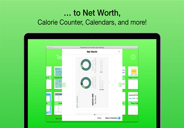 Templates for Numbers (by Nobody) 1.1 for Mac|Mac版下载 |